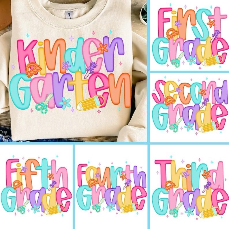 Bright Floral Back To School Bright Floral Back To School