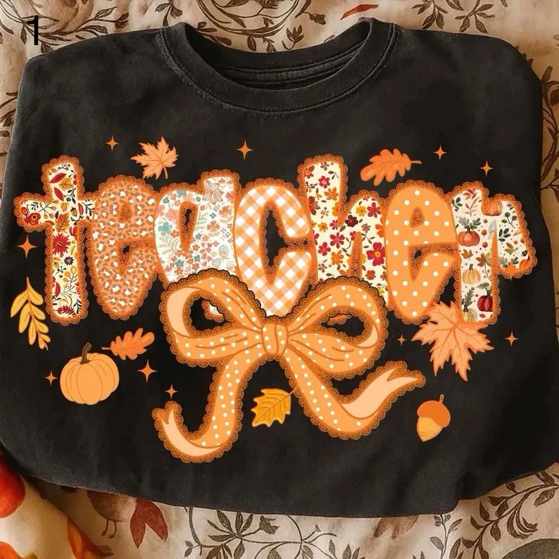 Fall Teacher Bow