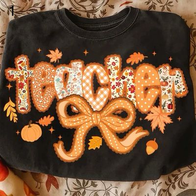 Fall Teacher Bow
