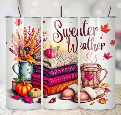 Sweater Weather Tumbler