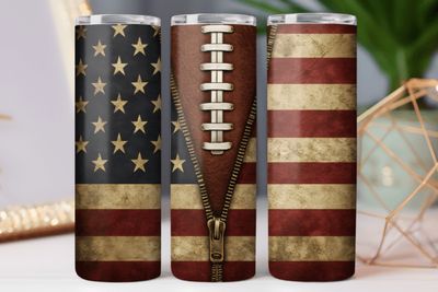 American Football Tumbler