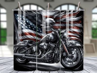 American Motorcycle Tumbler