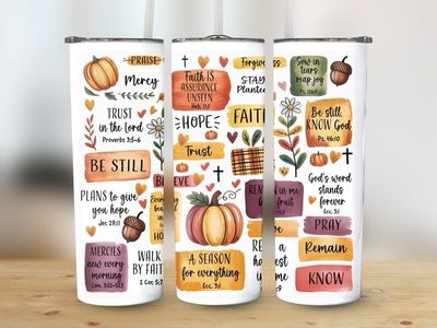 Fall Faith Tumbler
