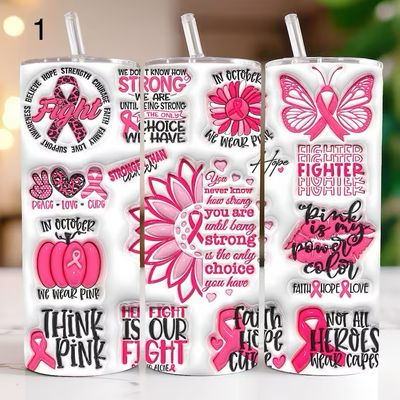 Pink Ribbon Tumbler