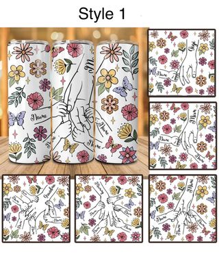 Personalized Women’s Hand Holding Tumbler Personalized Women’s Hand Holding Tumbler