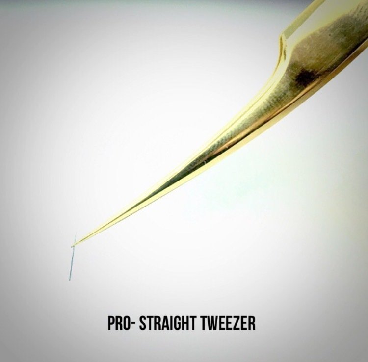 Pro-straight  Gold Tweezer