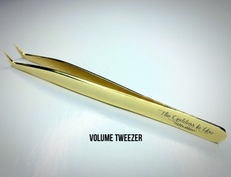 Gold Volume Tweezer