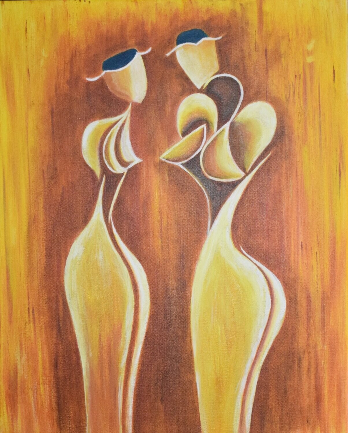 Picasso Abstract Reproduction in Oil