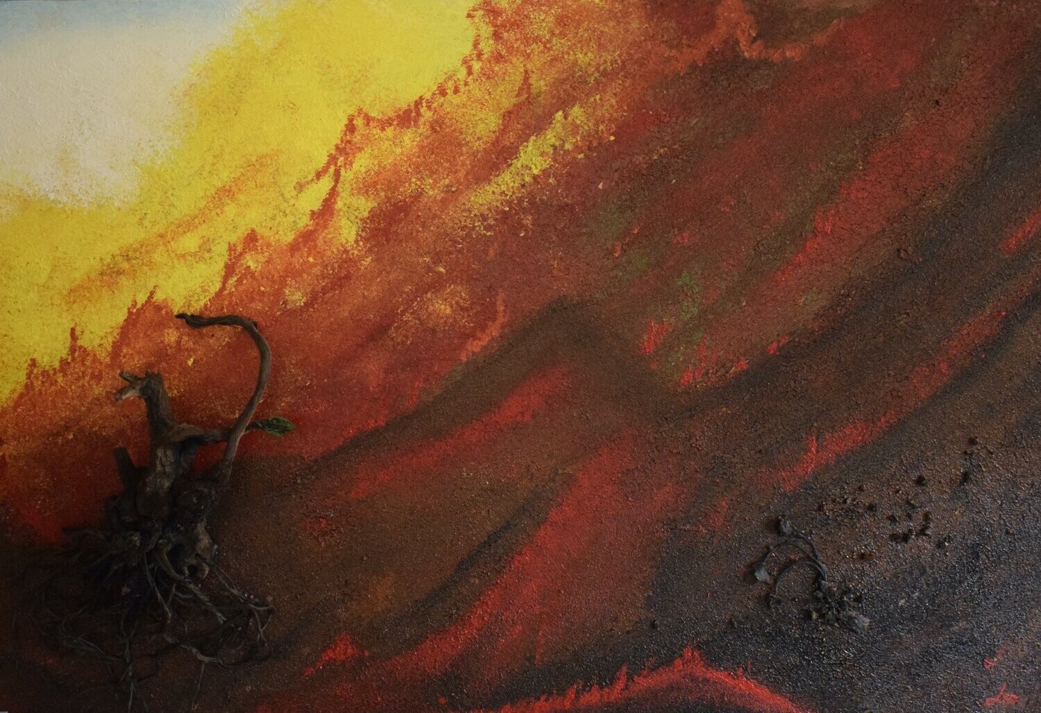 Volcanic Burnt Nature