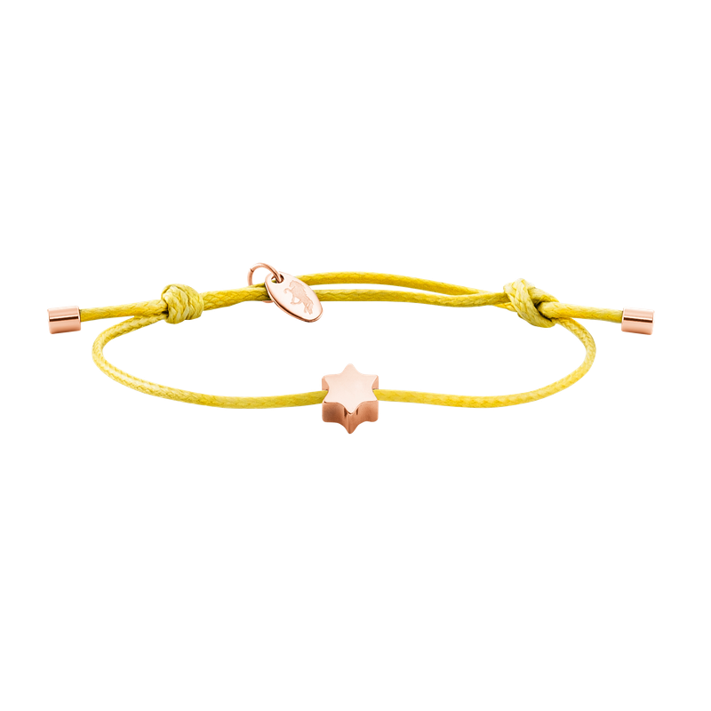 Armband Lilja – Sparkle | Gelb – Roségold