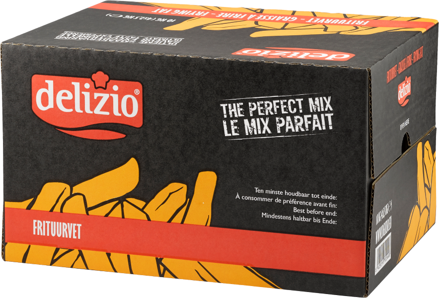 Frituurvet Delizio, Frituurvet Delizio: 4x2.5kg DOOS