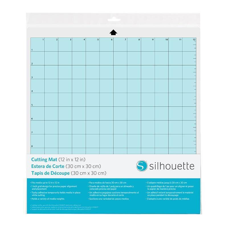 3 Stuks Snijmatten 21,6 X 30,5 Cm Voor Cricut - Blauw Groen Paars Met Schraper