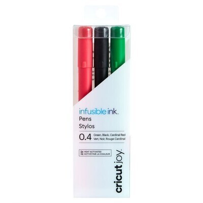 Cricut • Joy™ Infusible Ink™ Pennen 0.4 zwart/rood/groen
