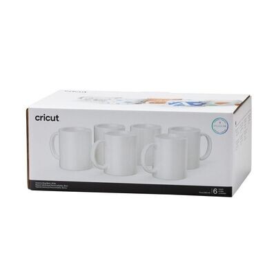 Cricut • Mok 340ml Wit (6pcs)