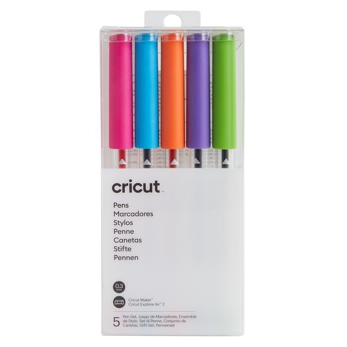 Cricut • Extra fine point pen set Brights 0,3mm 5 stuks
