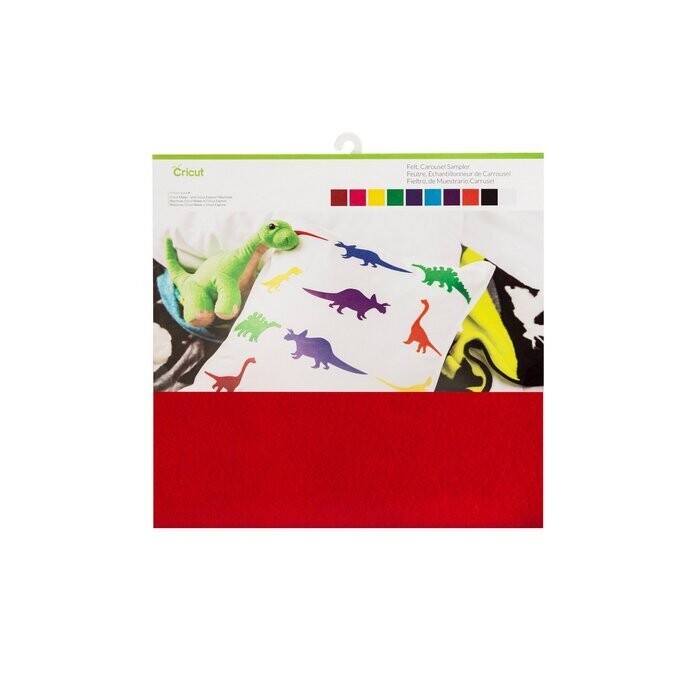 Cricut • Felt carousel sampler 30,5x30,5cm 10pcs