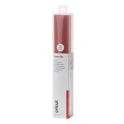 Cricut • Glitter Iron-On Rood - 30,5x48cm