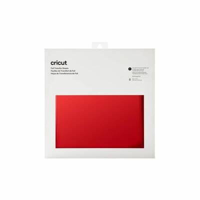 Cricut Foil Transfer Sheets 30x30cm Red (8pcs)