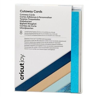 Cricut • Cut-away card sampler A2 8pcs Marina