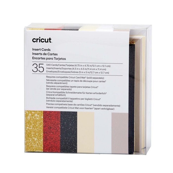 Cricut • Insert Cards Glitz & Glam S40 (35pcs)