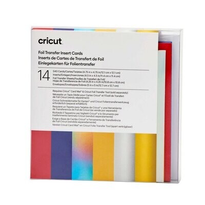 Cricut • Insert Cards Foil Celebration S40 (14psc)
