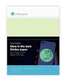 Printable glow in the dark sticker paper (Silhouette)