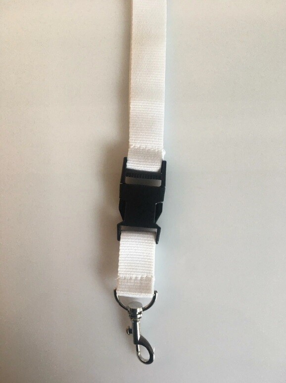Witte keycord