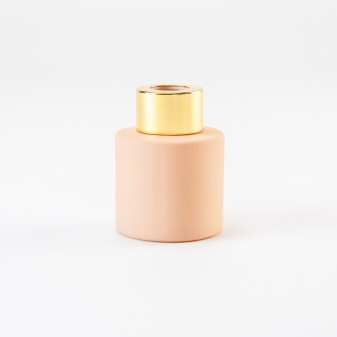 Parfumflesje Cylinder Blush Met Gouden Schroefdop – 50 Ml