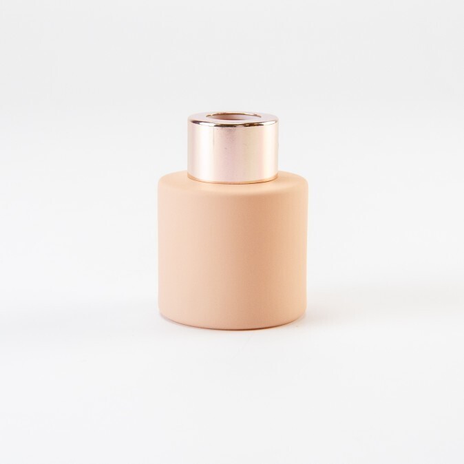 Parfumflesje Cylinder Blush Met Rose Gold Schroefdop – 50 Ml