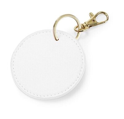 Boutique Circular Key Clip - Soft White