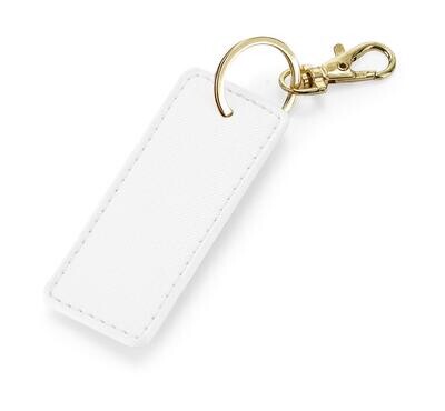 Boutique Key Clip - Soft Withe/Gold
