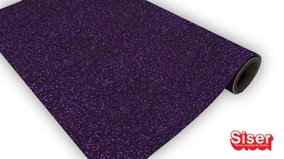 Glitter Eggplant Flex