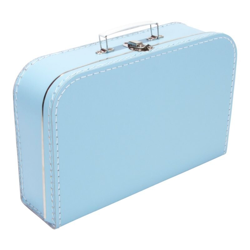 Koffertje Lichtblauw 30 cm
