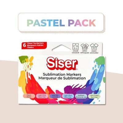 Siser Sublimation Markers - Pastel Pack