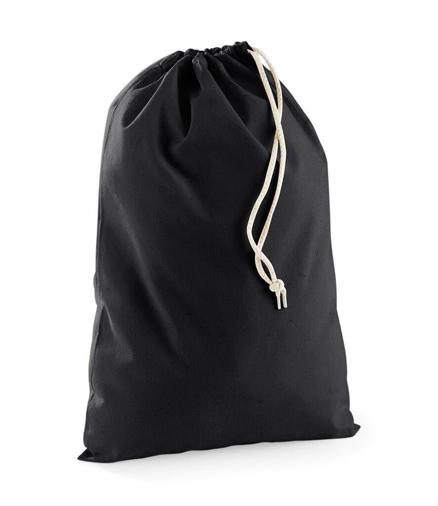 Cotton Stuff Bag Black - XS