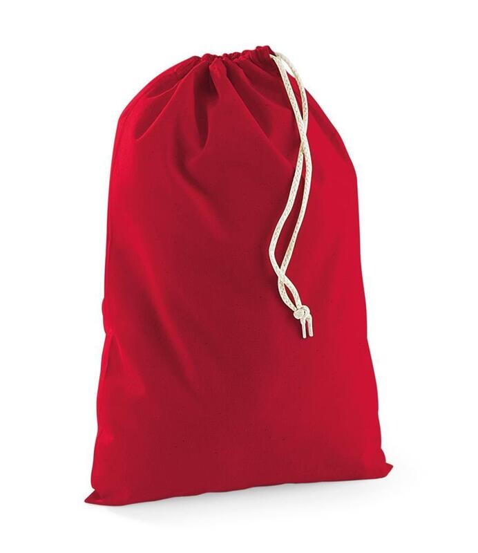 Cotton Stuff Bag Classic Red - XXS