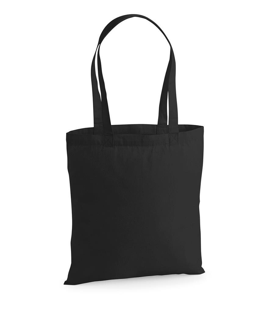 Premium Cotton Tote Bag - Black