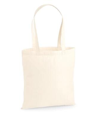 Premium Cotton Tote Bag - Natural