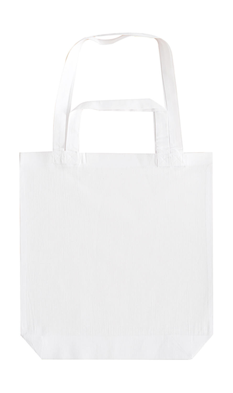 Double Handle Bag - White