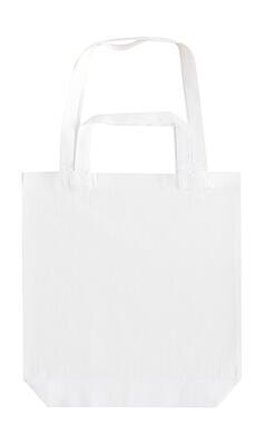 Double Handle Bag - White