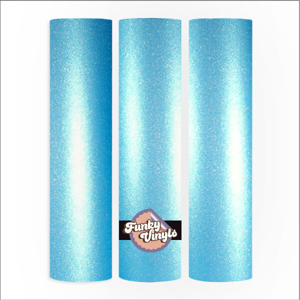 Shimmer Glitter Vinyl - Light Blue