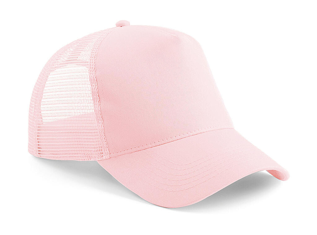 Beechfield Snapback Trucker - Pastel Pink/Pastel Pink