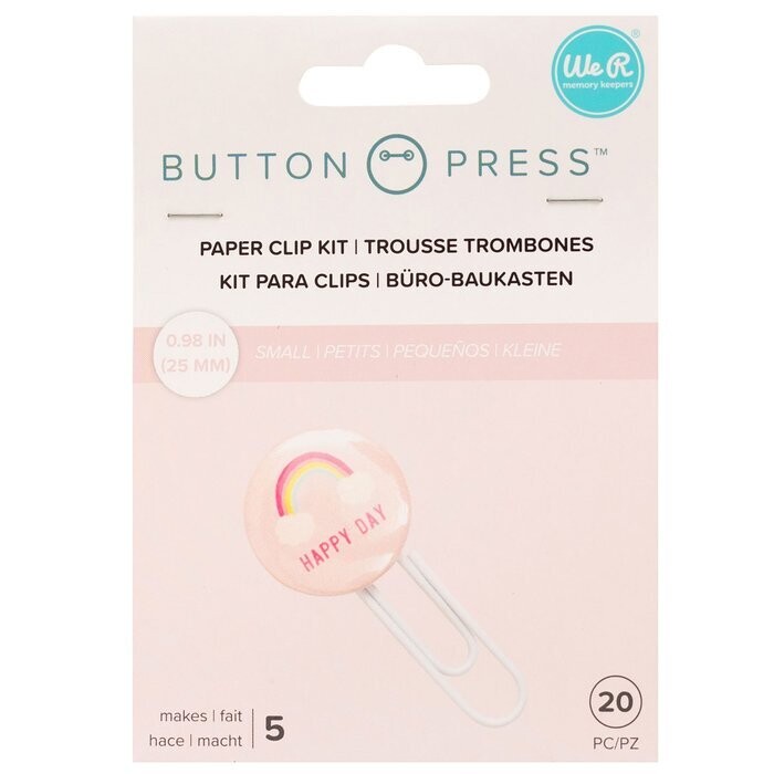 We R Memory Keepers • Button Press Paperclips Set
