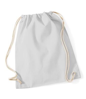 Cotton Gymsac - Light Grey