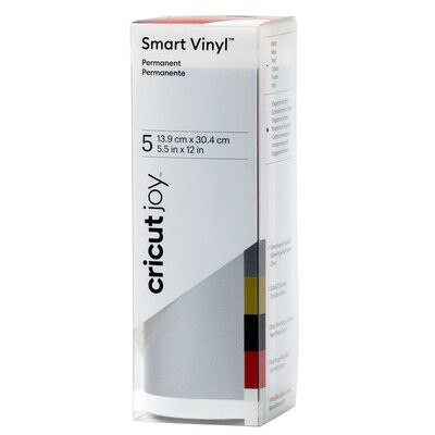 Cricut • Smart Vinyl Permanent Joy 14x30cm 5-sheets (Mat Elegance)