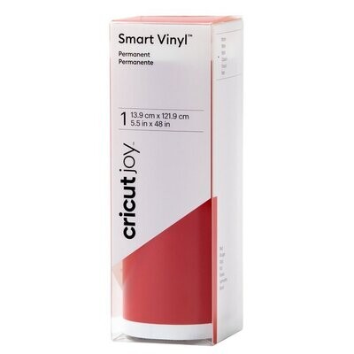 Cricut • Smart Vinyl Permanent Joy 14x122cm 1 sheet (Mat Red)