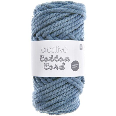 Creative Cotton Cord blauw