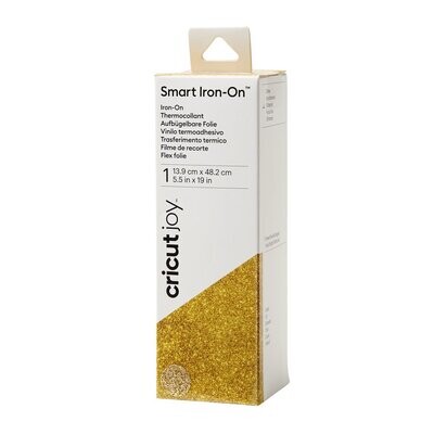 Smart Iron-On Glitter Gold