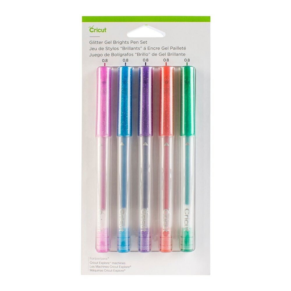 Cricut • Glitter Gel pen set Brights
