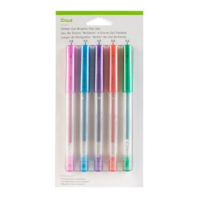 Cricut • Glitter Gel pen set Brights